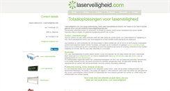 Desktop Screenshot of laserveiligheid.com