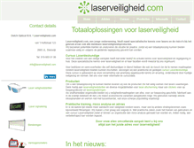 Tablet Screenshot of laserveiligheid.com
